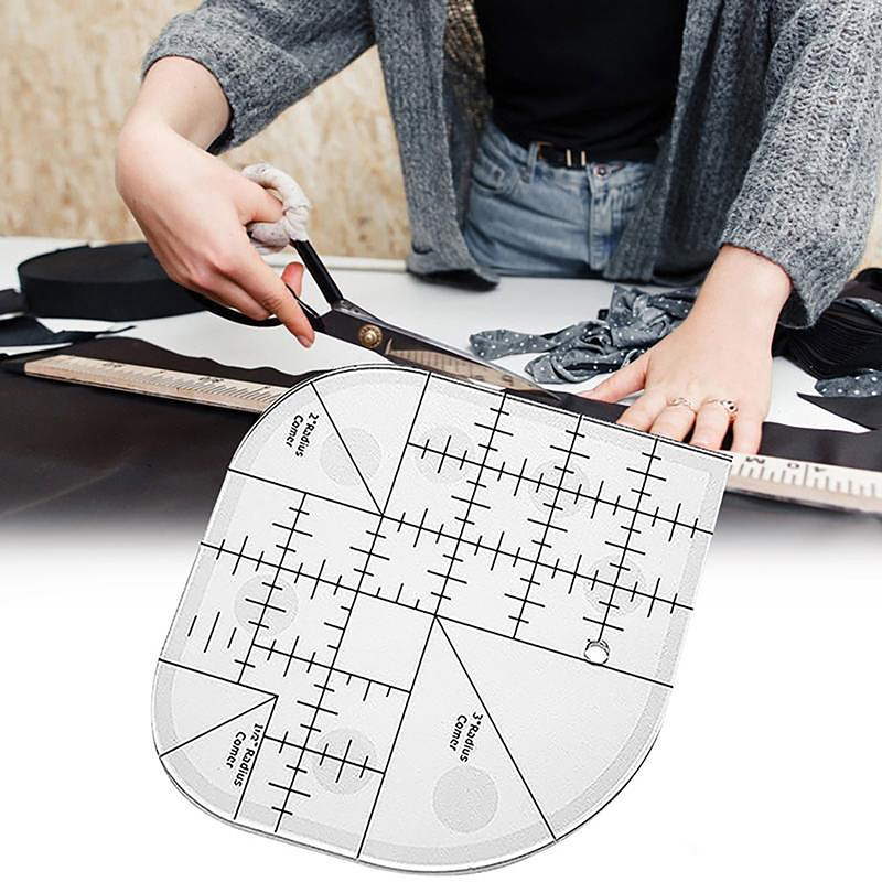 Zakrzywiona linijka do narożni – Sewing Gauge Ruler recenzja i cena