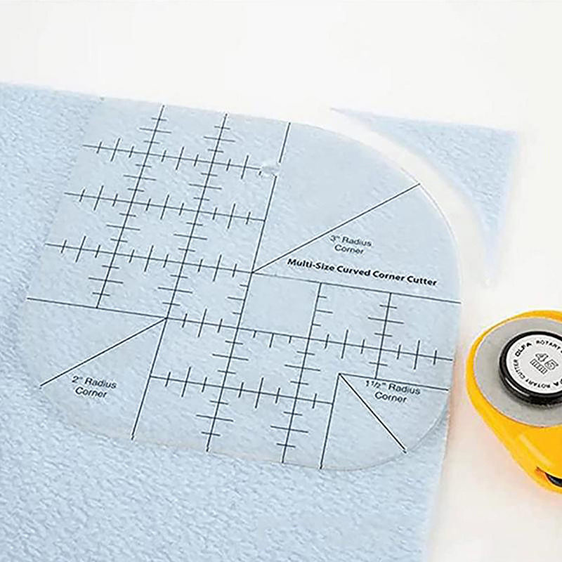 Zakrzywiona linijka do narożni – Sewing Gauge Ruler recenzja i cena